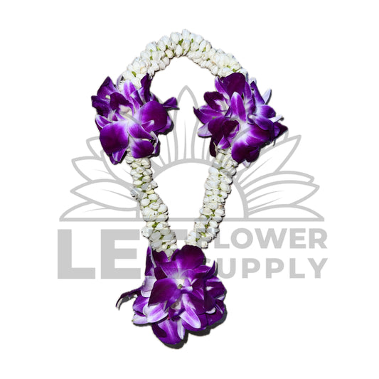 Orchid Jasmine Garland