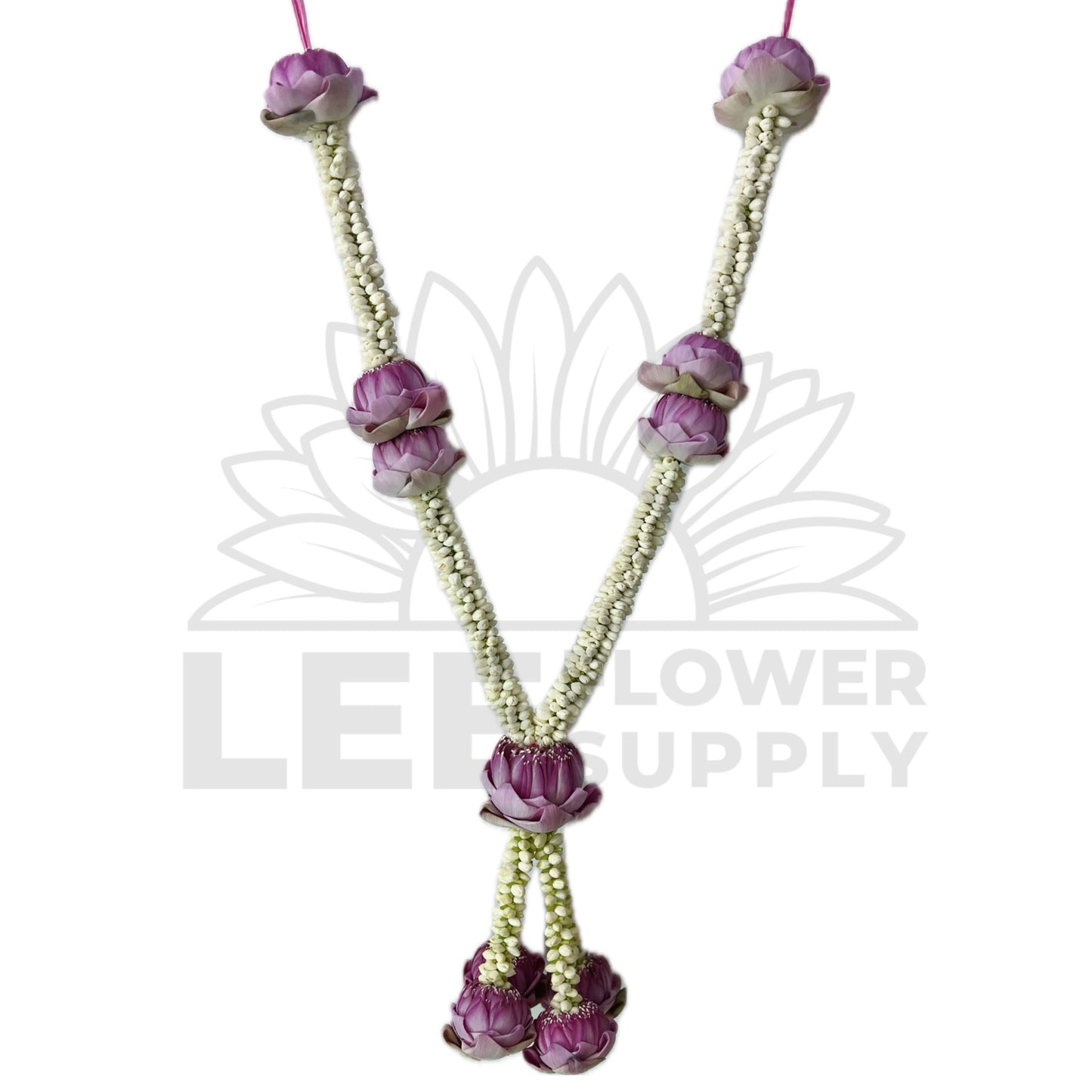 11 pieces of pink lotus with jasmine