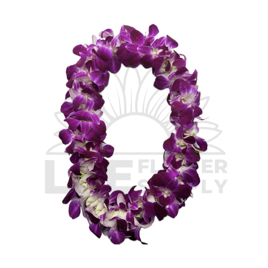 Hawaii orchid garland full view