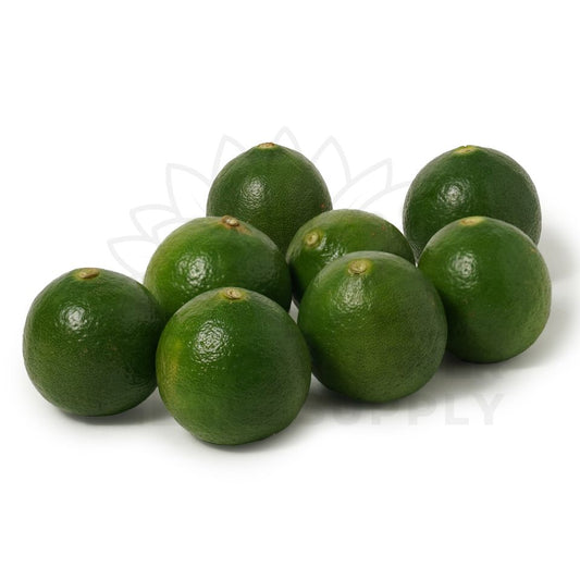 a bunch of green local lime 